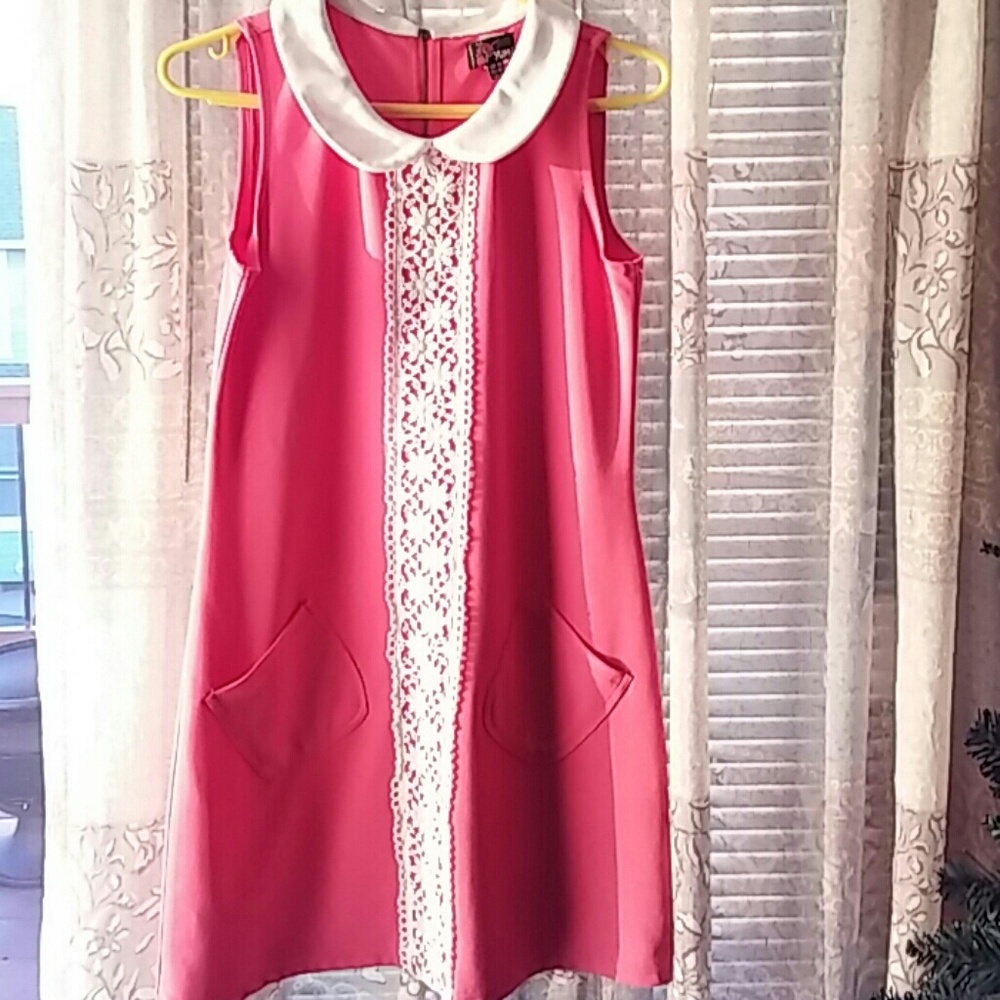 Retro look vintage summer dress.